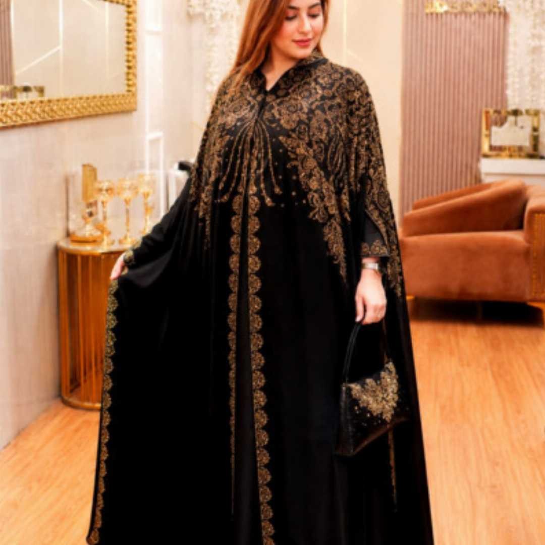 গর্জিয়াস পার্টি আবায়া (বোরকা +কোটি আবায়া+ হিজাব)